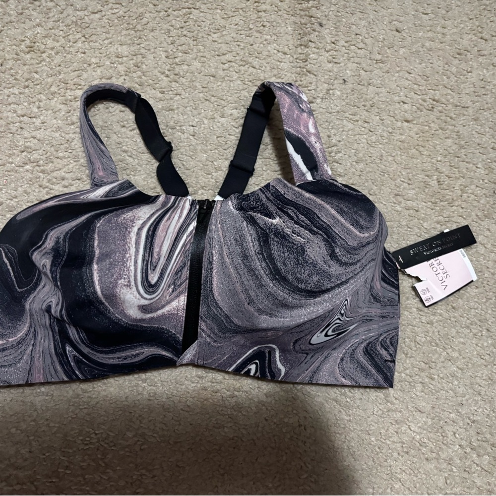 Victoria's Secret Black and Pink Bra